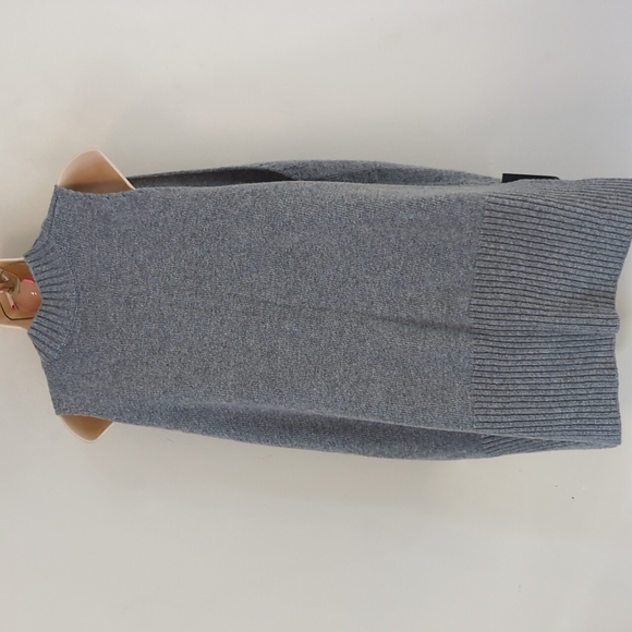 Storets Lyla Oversized Knit Vest Gray S/M - Picture 9 of 16